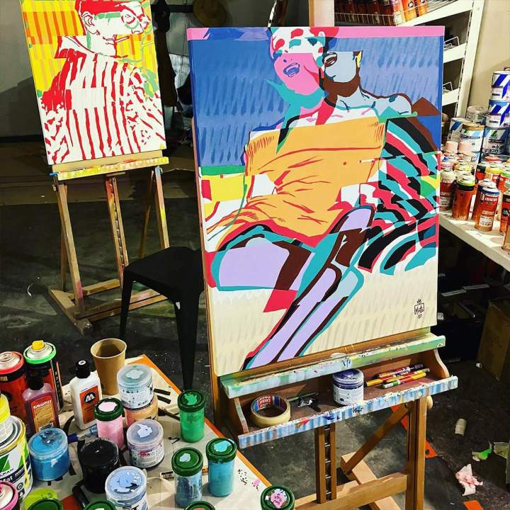 MOTTE vous partage sa passion à travers des ateliers de peinture.