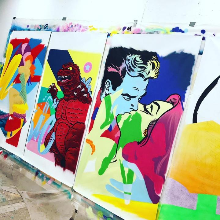 Animation atelier peinture Clermont-Ferrand